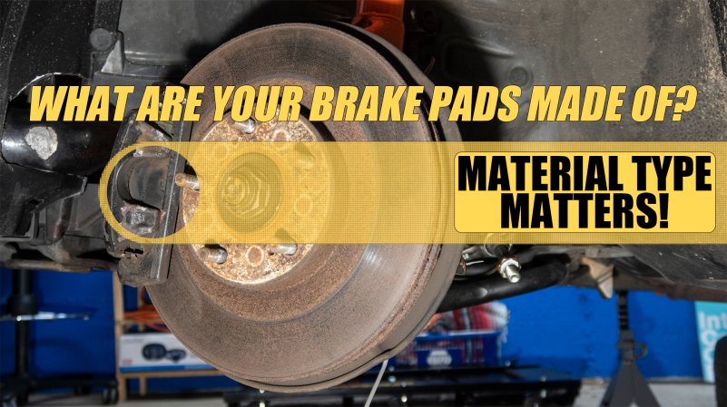 Honda Civic with ceramic brake pad.
