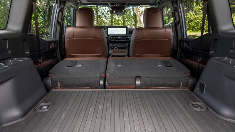 2025 Toyota Land Cruiser trunk