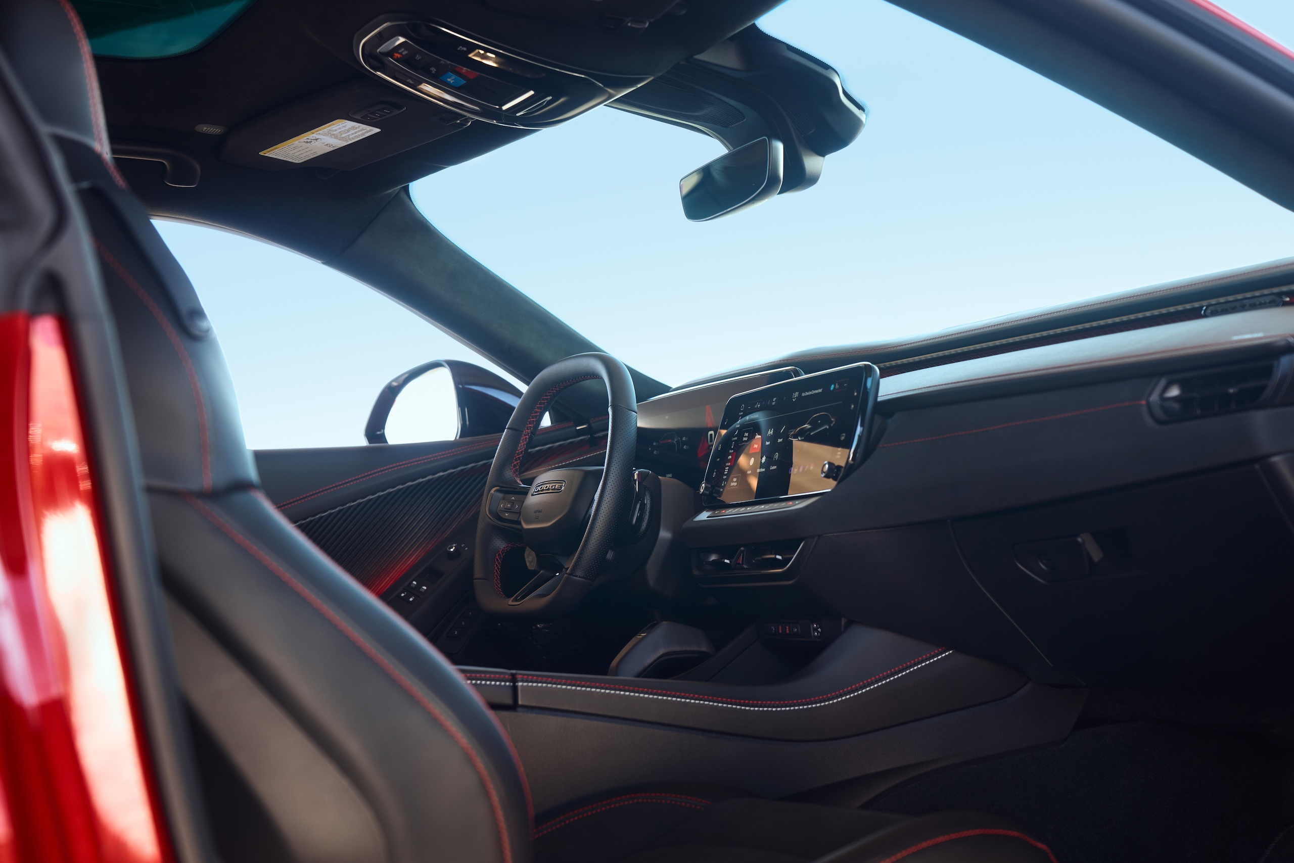 All-new Dodge Charger Daytona Scat Pack interior