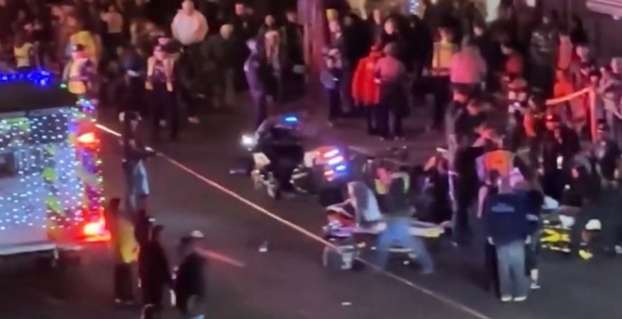 Motorcycle Cop Hits 11 People at a Parade After Allegedly Attempting a Wheelie