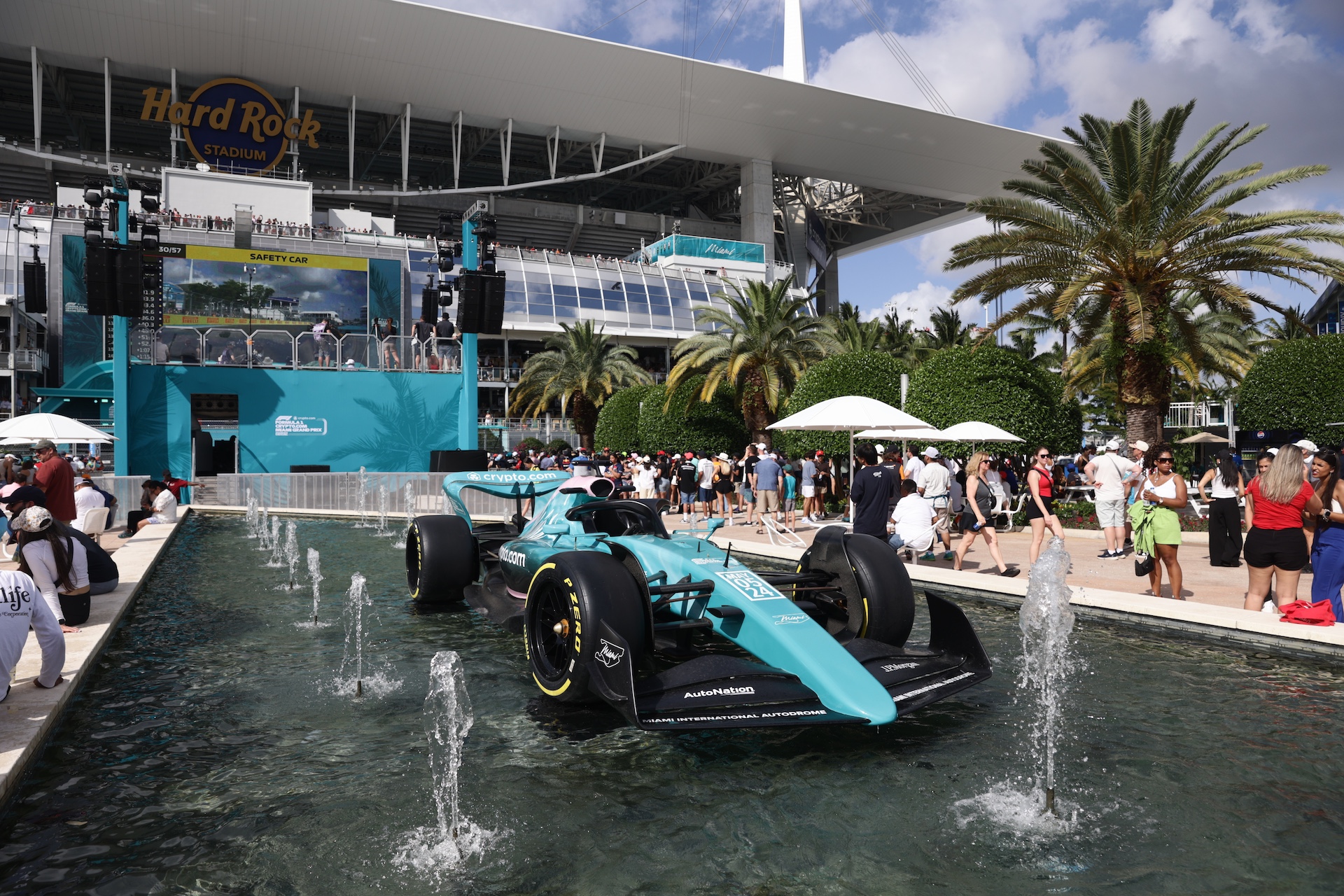 A view during the Formula 1 Miami Grand Prix at Miami International Autodrome in Miami, United States on May 5, 2024. (Photo by Jakub Porzycki/NurPhoto)