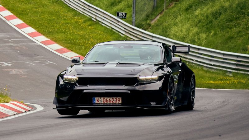 Ford Mustang GTD Sets Fastest Nurburgring Lap Time of Any American Car, Ever