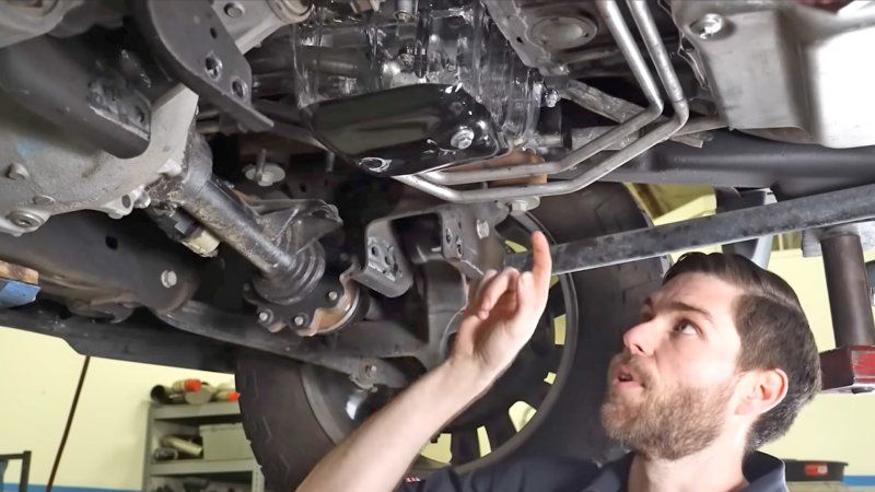 See-Through Oil Pan Reveals Nasty Gunk That Never Leaves a Duramax Diesel